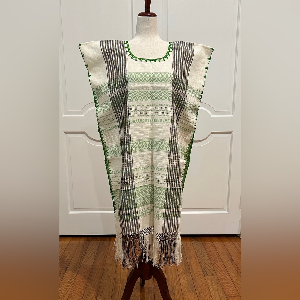 Pedal loom Mexican Dress! Summer Dress! Huipil style!